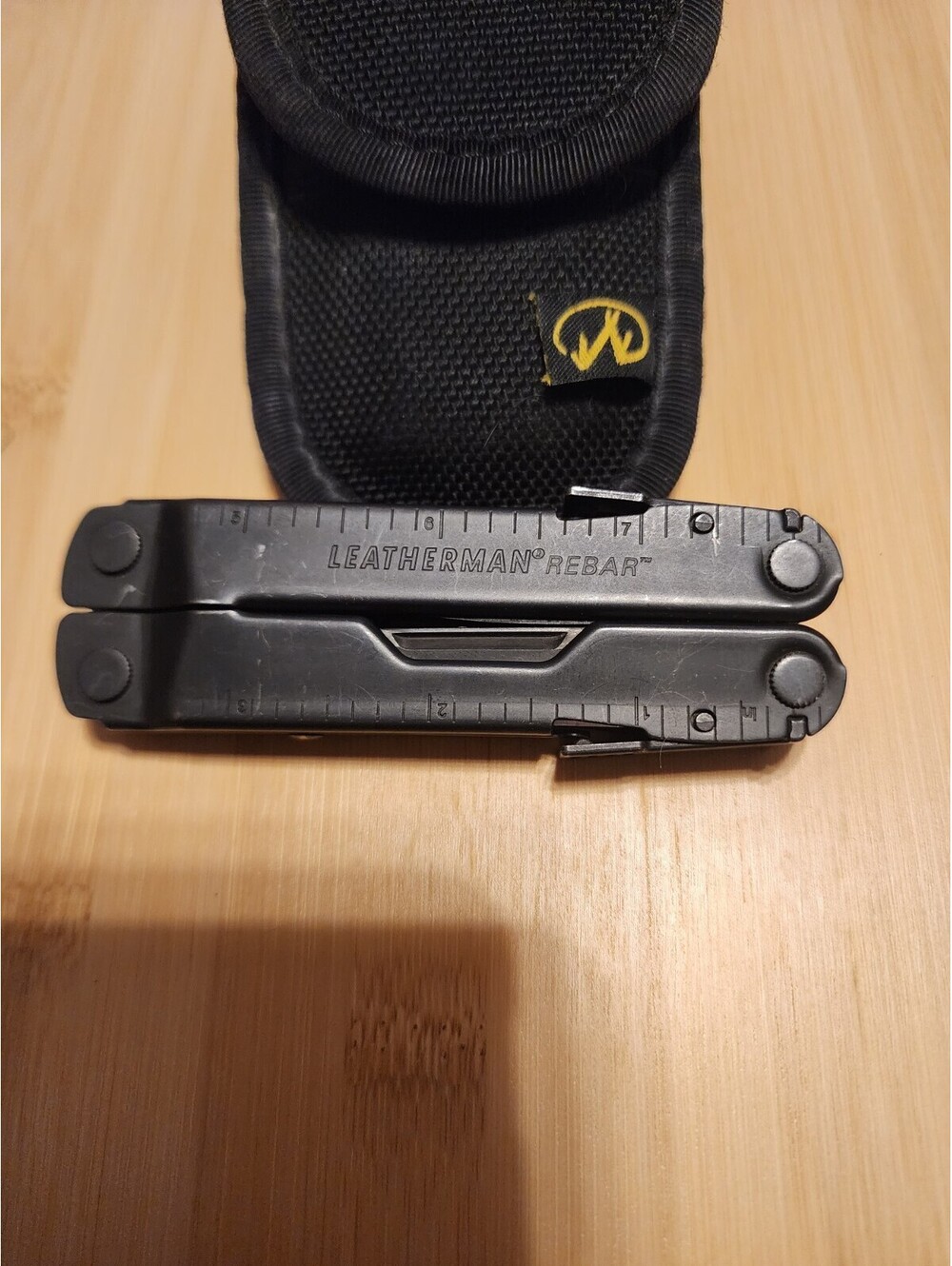 Leatherman Rebar Multi-Tool Black Oxide, Includes Sheath